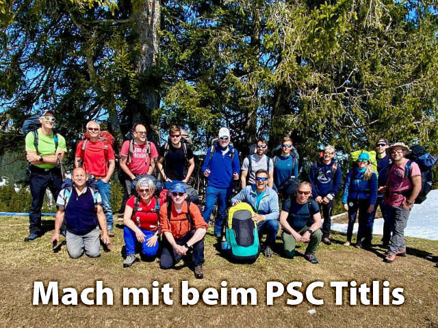 Mitglied werden - mach mit beim PSC Titlis!